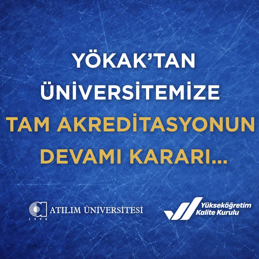 YÖKAK’tan Akreditasyonun Devamı Kararı…